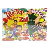 Игра Твистер TWTK 2в1 плюс твистер для пальцев