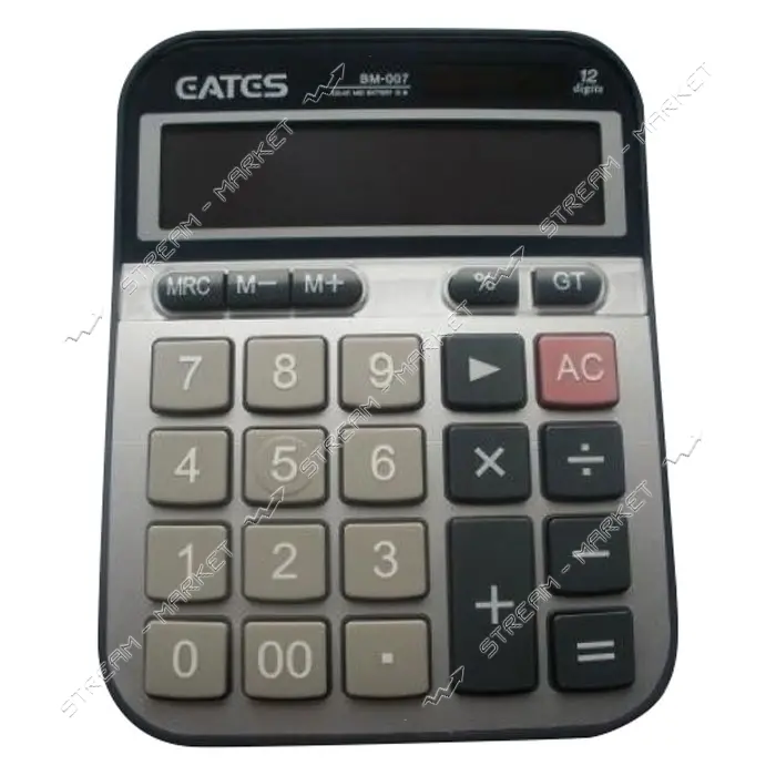 Калькулятор EATES BM-007 12 разр 2 питания