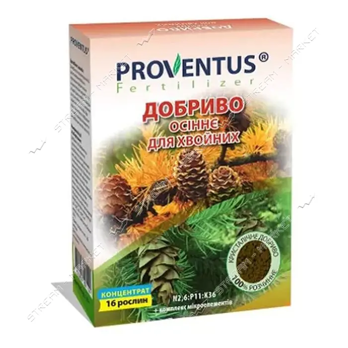 Удобрение Proventus универсальное осеннее внесение для хвойных 300г