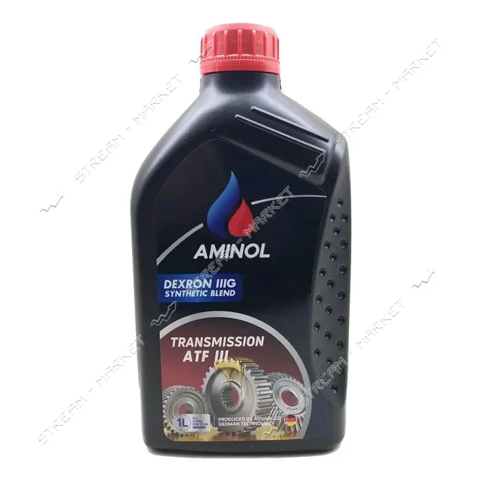 Масло трансмиссионное Aminol Transmission ATF-III 1л красное