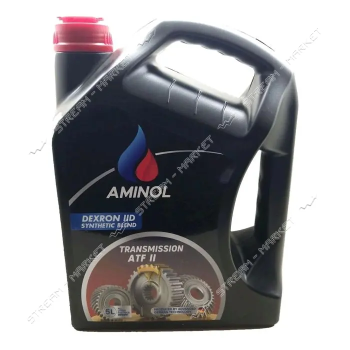 Масло трансмиссионное Aminol Kinetic ATF-IID 5л красное                                             