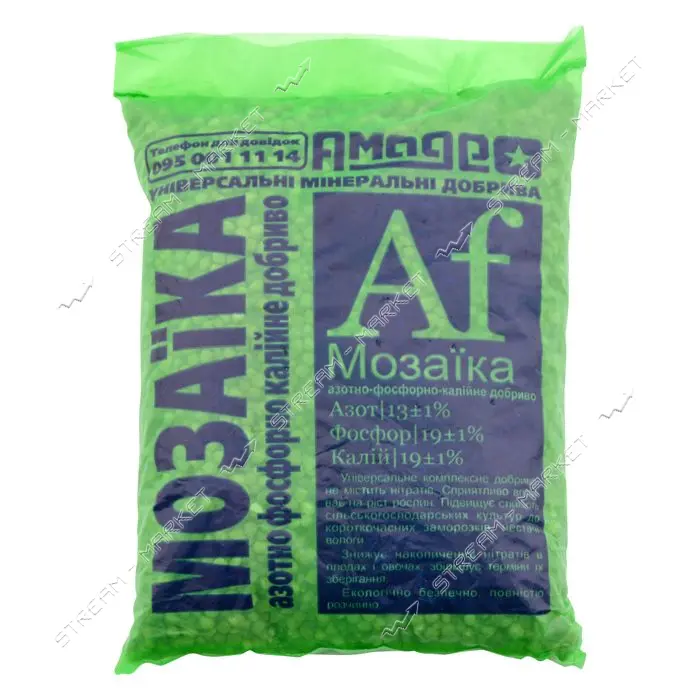 Удобрение Амадео Мозаика азот-фосф-калийное 0.9кг                                                   