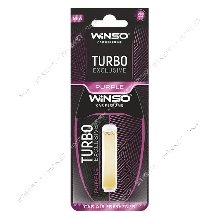 Ароматизатор Winso целлюлозный с капсулой Turbo Exclusive Purple                                    