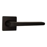 Ручка дверная на розете Ozen ZK07 ZEN-D MAT BLACK цинк черный
