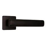 Ручка дверная на розете Ozen DOME MAT BLACK цинк черная                                             