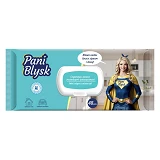 Влажные салфетки для уборки Pani Blysk универсальные с клапаном 48шт                                