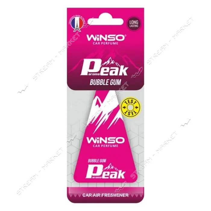 Ароматизатор целлюлозный Winso Peak Bubble Gum                                                      