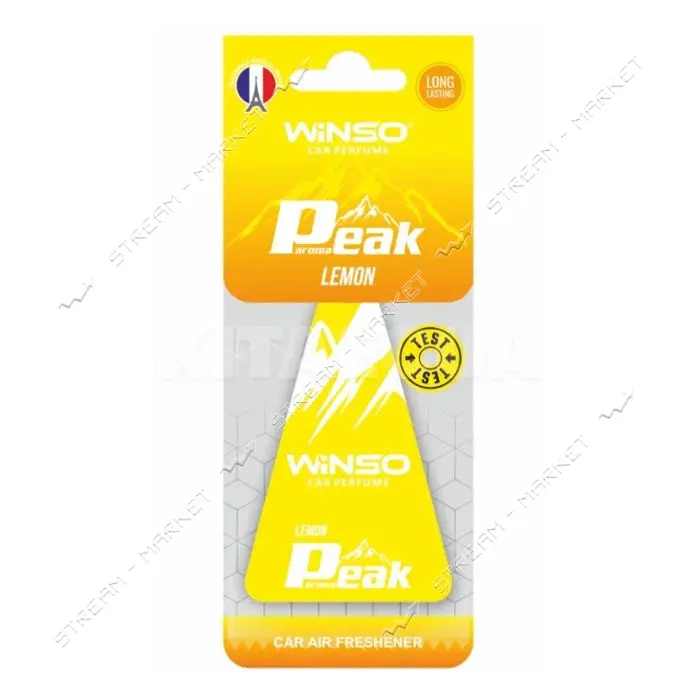 Ароматизатор целлюлозный Winso Peak Lemon