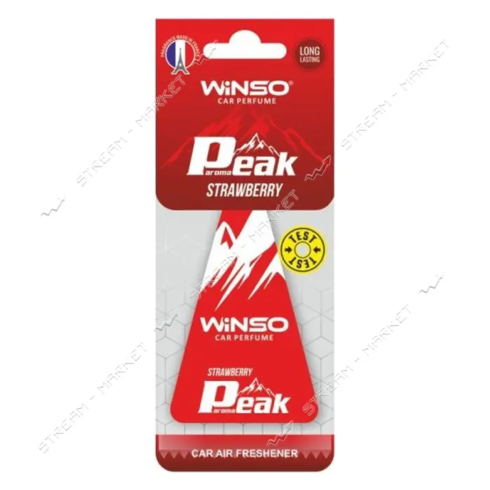 Ароматизатор целлюлозный Winso Peak Strawbеrry                                                      