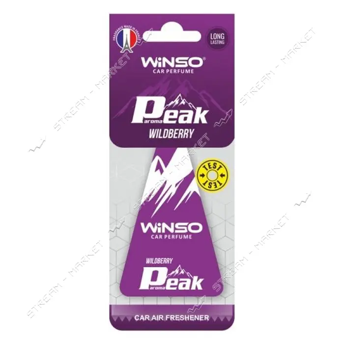 Ароматизатор целлюлозный Winso Peak Wildberry                                                       
