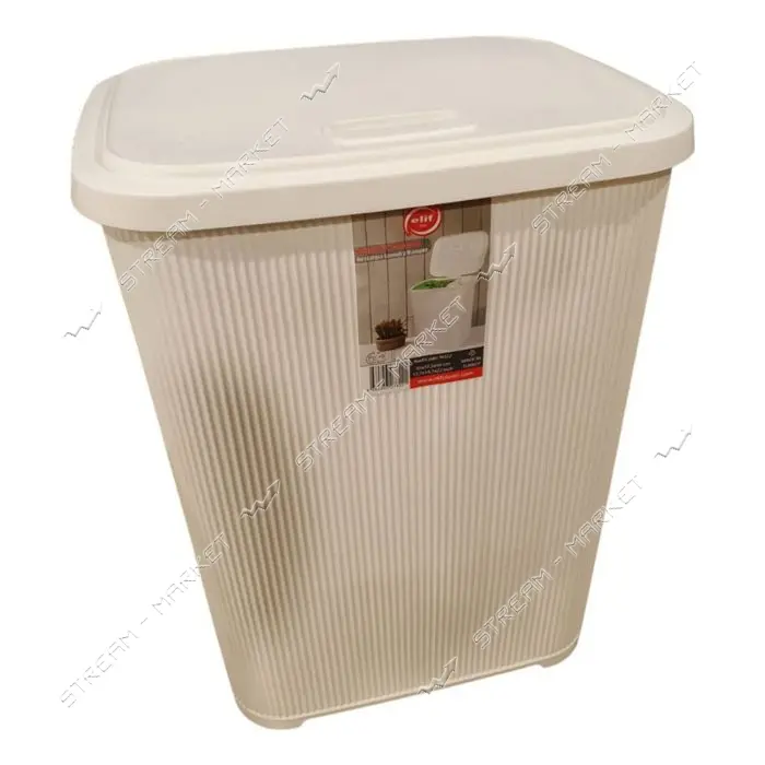 Корзина для белья 322 67л белая Турция