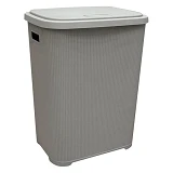 Корзина для белья 322 67л серая Турция