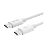 Кабель Yoobao YB-CC2 Type-C to Type-C 1м белый                                                      