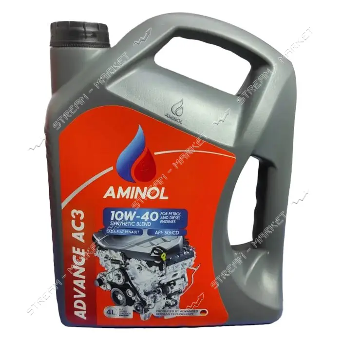 Масло моторное Aminol Advance AC3 10W40 SG/CD 4л                                                    