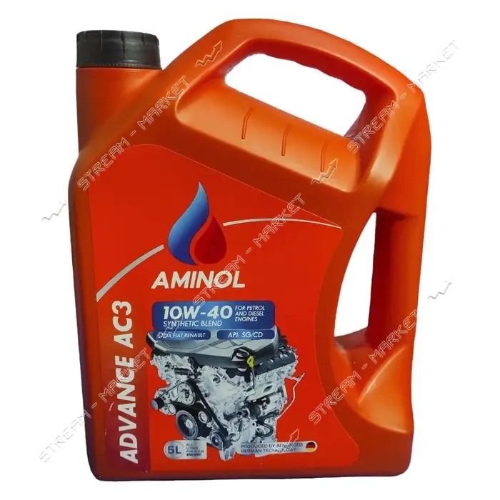 Масло моторное Aminol Advance AC3 10W40 SG/CD 5л