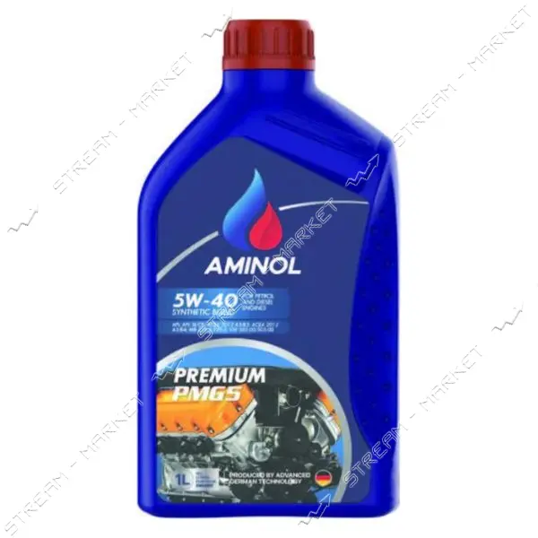 Масло моторное Aminol Premium PMG5 5W40 SL/CF 1л                                                    