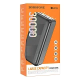 Портативное зарядное устройство Borofone BJ27B 2USB 30000mAh черное