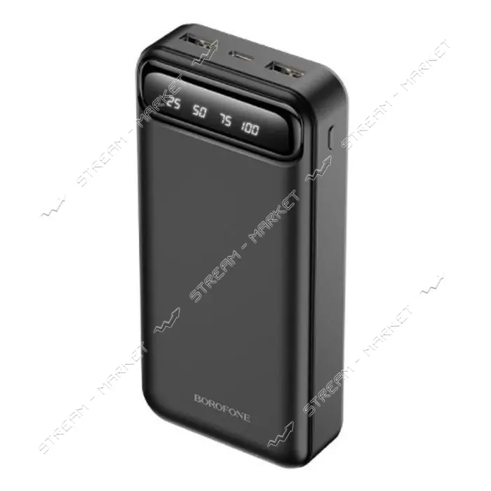 Портативное зарядное устройство Borofone BJ14A 2USB 20000mAh черное