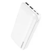 Портативное зарядное устройство Borofone BJ27A 2USB 20000mAh белое                                  