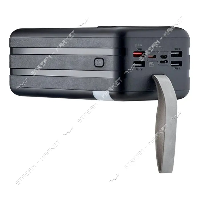 Портативное зарядное устройство Hoco J86B 4USB 60000mAh черное