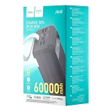 Портативное зарядное устройство Hoco J86B 4USB 60000mAh черное