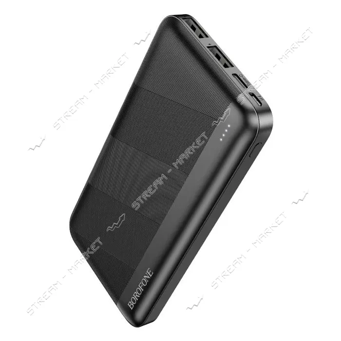 Портативное зарядное устройство Borofone BJ27 2USB 10000mAh черное                                  