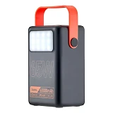 Портативное зарядное устройство Hoco J110А 4USB 60000mAh PD65W черное                               