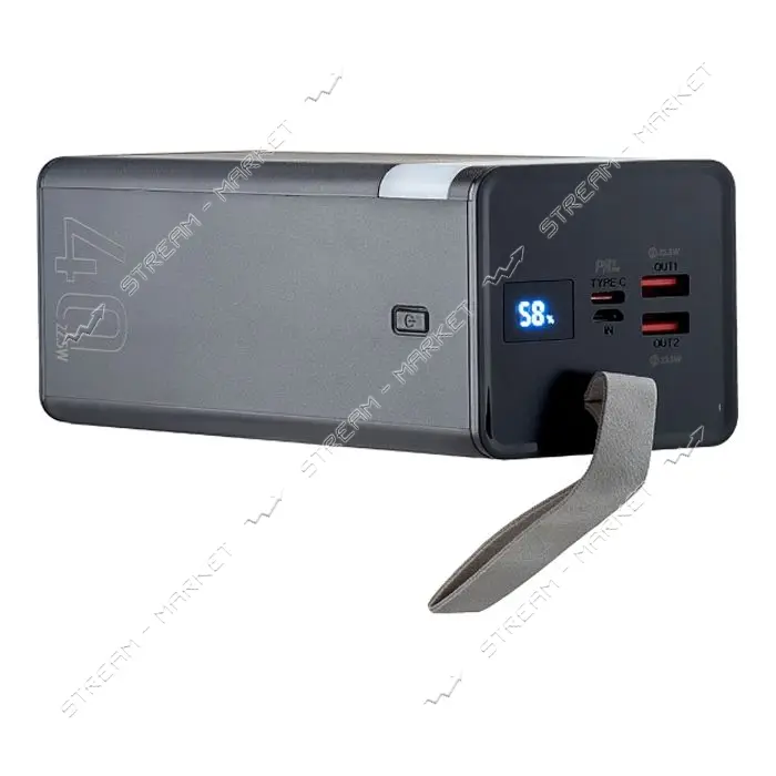 Портативное зарядное устройство Hoco J86 4USB 40000mAh черное