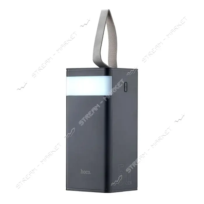 Портативное зарядное устройство Hoco J86A 3USB 50000mAh черное