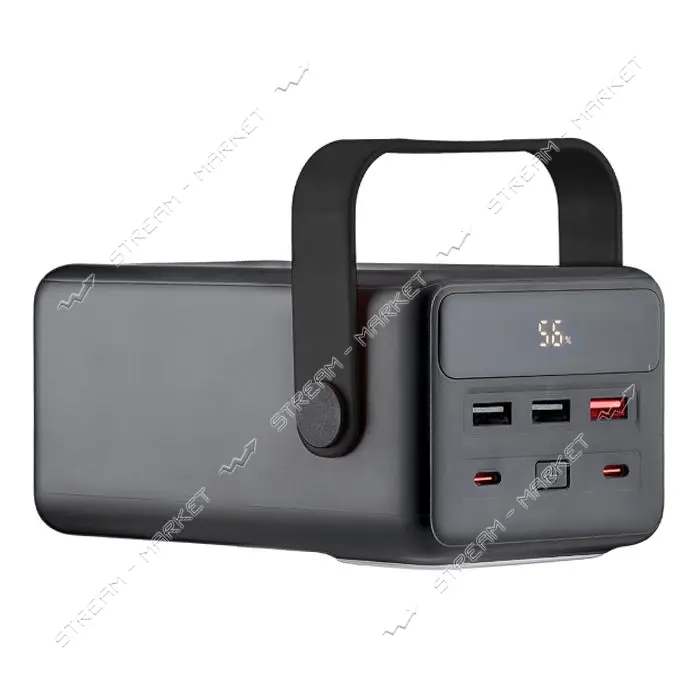 Портативное зарядное устройство Hoco J110 4USB 60000mAh черное                                      