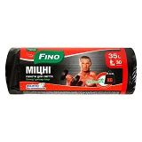 Пакеты для мусора Fino крепкие 35л 30шт                                                             