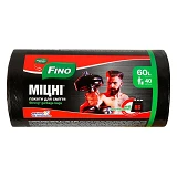 Пакеты для мусора Fino крепкие 60л 40шт