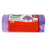 Пакеты для мусора Fino стандарт с затяжкой 35л 50шт
