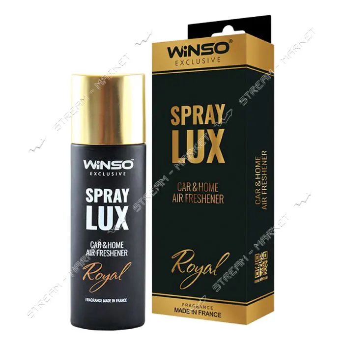 Ароматизатор Winso Spray Lux Exclusive Royal 55мл в упаковке                                        