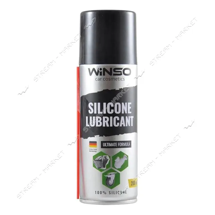 Cмазка силиконовая Winso SILICONE LUBRICANT 200мл