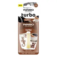 Ароматизатор Winso целлюлозный с капсулой Turbo Coffee                                              