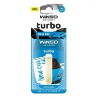 Ароматизатор Winso целлюлозный с капсулой Turbo New Car                                             