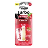 Ароматизатор Winso целлюлозный с капсулой Turbo Strawberry                                          