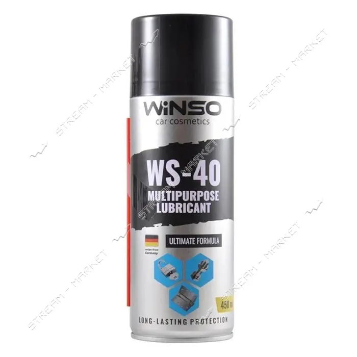 Cмазка Winso многофункциональная MULTIPURPOSE LUBRICANT WS-40 450мл                                 
