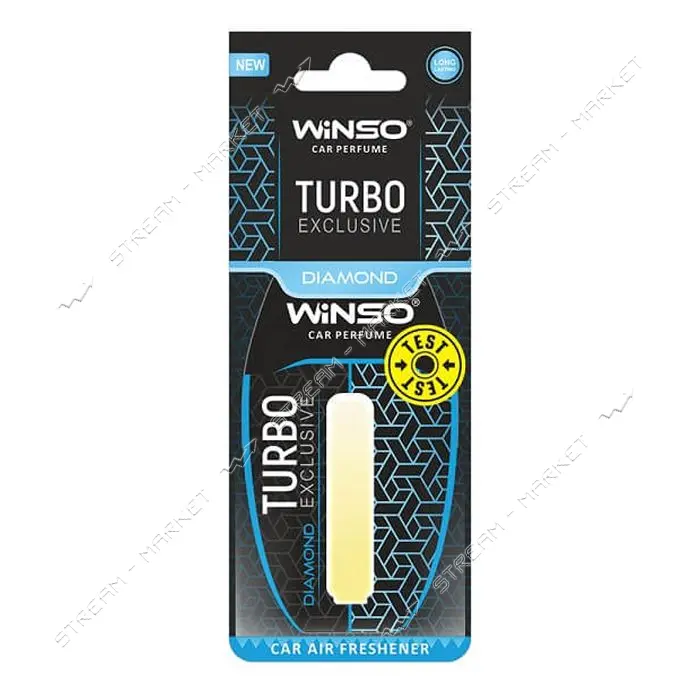 Ароматизатор Winso целлюлозный с капсулой Turbo Exclusive Diamond
