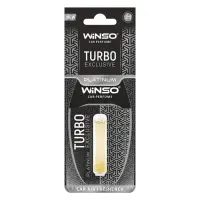 Ароматизатор Winso целлюлозный с капсулой Turbo Exclusive Platinum                                  