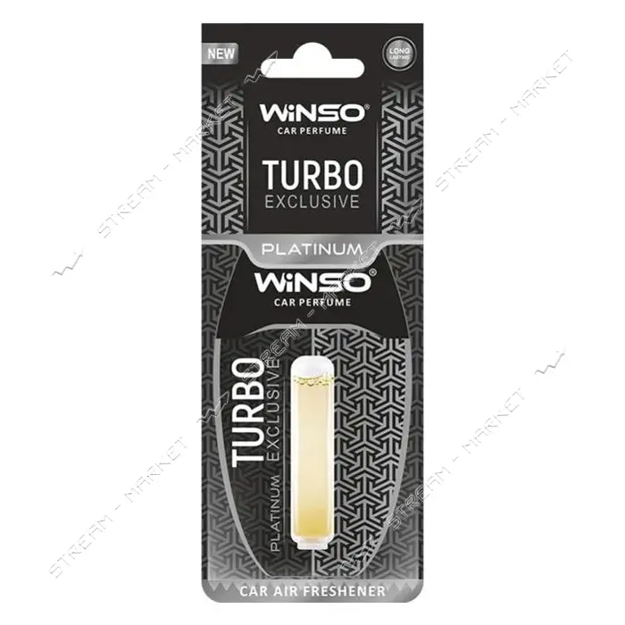 Ароматизатор Winso целлюлозный с капсулой Turbo Exclusive Platinum