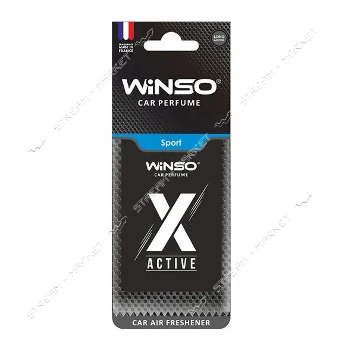 Ароматизатор Winso целлюлозный X Active Active Sport                                                
