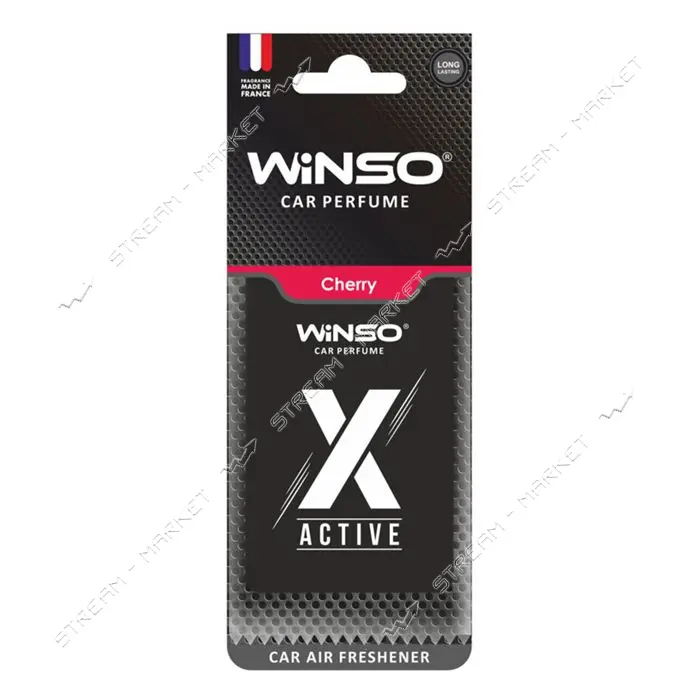 Ароматизатор Winso целлюлозный X Active Cherry                                                      