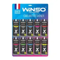 Ароматизатор Winso целлюлозный X Active  дисплей MIX 50шт                                           