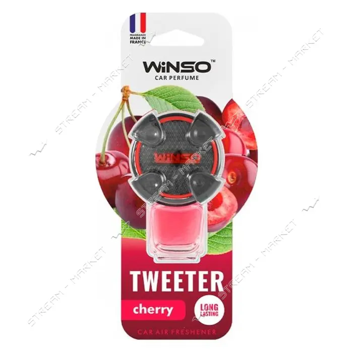 Ароматизатор Winso Tweeter Cherry 8мл на дефлектор