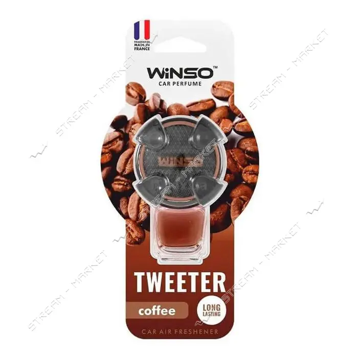 Ароматизатор Winso Tweeter Coffe 8мл на дефлектор
