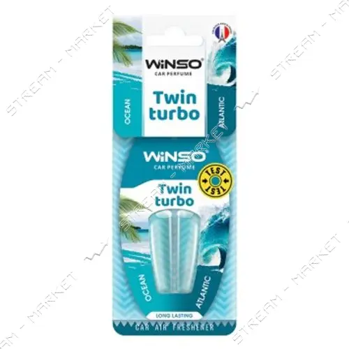 Ароматизатор Winso с двойной капсулой Twin Turbo Atlantic and Ocean