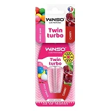 Ароматизатор Winso с двойной капсулой Twin Turbo Bubble Gum and Cherry                              
