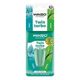 Ароматизатор Winso с двойной капсулой Twin Turbo Fresh and Green                                    